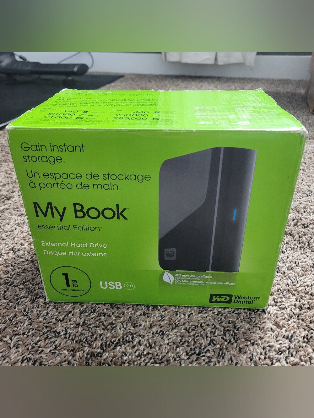 Western Digital My Book 1TB External Hard Drive